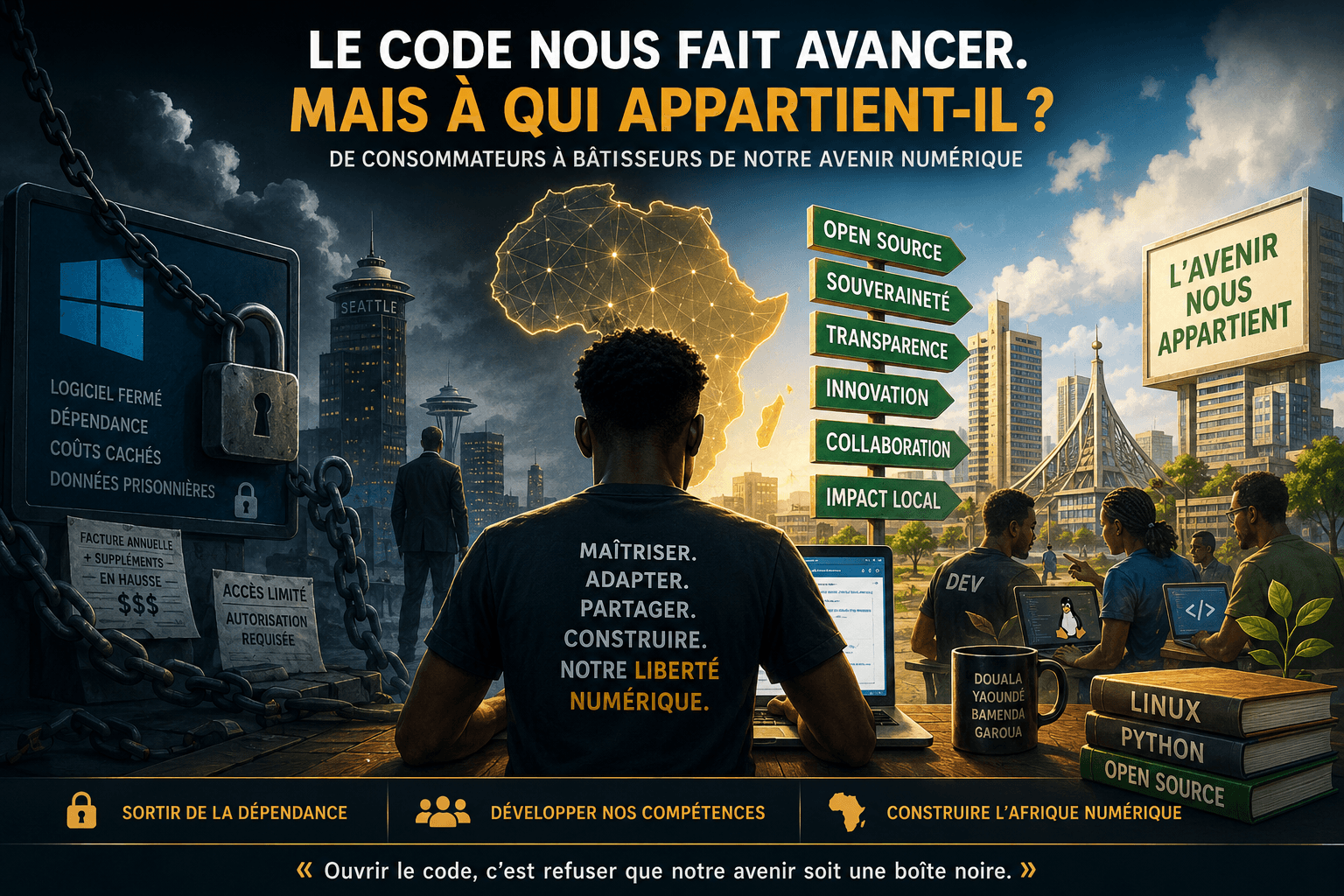 Le Cameroun code déjà. Mais à qui appartient le code ?